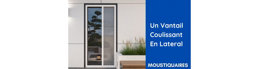 Un Vantail Coulissant  En Lateral